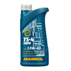 Mannol TS-4 SHPD 15W-40 1l Engine oil MN7104-1 MERCEDES-BENZ: C-Class Saloon, E-Class Saloon, A-Class, MITSUBISHI: COLT 6, SMART: Forfour I