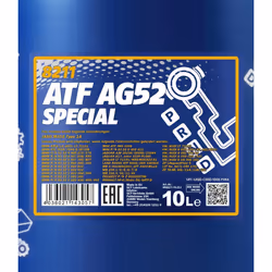 MANNOL ATF AG52 Special MN8211-10 Automatic Transmission Fluid ATF Special 10 yellow