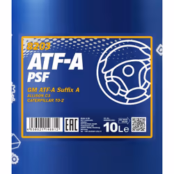 MANNOL ATF-A PSF MN8203-10 Automatic Transmission Fluid 10