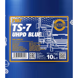 Mannol TS-7 UHPD Blue 10W-40 10l Engine oil MN7107-10 MERCEDES-BENZ: C-Class Saloon, E-Class Saloon, Sprinter 3.5-T Van, DAF: LF 45