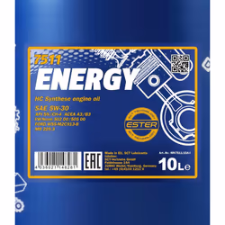 Mannol Energy 5W-30 10l Engine oil MN7511-10 MERCEDES-BENZ: SLK, Sprinter 2-T Van, E-Class Saloon, RENAULT: TRAFIC 2 Kasten, LAGUNA 3, AUDI: A8 D3