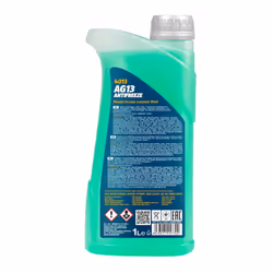 MANNOL AG13 MN4013-1 Antifreeze AUDI: A6 C7 Saloon, A3 Sportback, A3 Hatchback, VOLKSWAGEN: Polo V Hatchback, Golf 7, Tiguan I, SKODA: Fabia 2