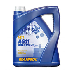 MANNOL AG11 Longterm MN4111-5 Antifreeze G11 blue 5 Concentrate Contains silicate, Free of nitrite, Phosphate free MERCEDES-BENZ: B-Class