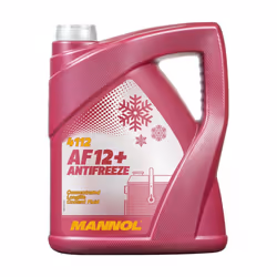 Antifreeze; MANNOL; AF12+ Longlife; G12 red 5 Concentrate Free of nitrite, Phosphate free; for VOLKSWAGEN, PEUGEOT, CITROËN, ...