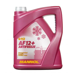 MANNOL AF12+ Longlife MN4112-5 Antifreeze G12 red 5 Concentrate Free of nitrite, Phosphate free VOLKSWAGEN: Golf 4, Passat B5 GP Saloon, Touareg I
