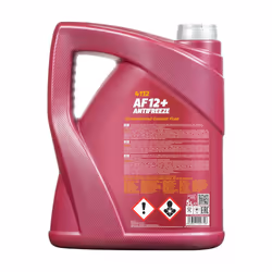 MANNOL AF12+ Longlife MN4112-5 Antifreeze G12 red 5 Concentrate Free of nitrite, Phosphate free VOLKSWAGEN: Golf 4, Passat B5 GP Saloon, Touareg I