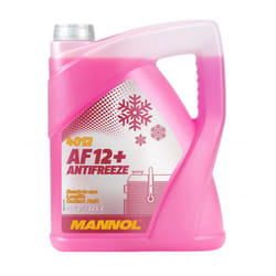 MANNOL AF12+ MN4012-5 Antifreeze G12+ red 5 Ready mixed Free of silicate, Amine free, Phosphate free, Free of nitrite PEUGEOT: 208 I Hatchback