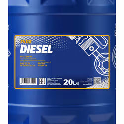 Mannol Diesel 15W-40 20l Engine oil MN7402-20 VOLKSWAGEN: Golf 5, Transporter 5, Golf 4, MERCEDES-BENZ: C-Class Saloon, E-Class Saloon, A-Class