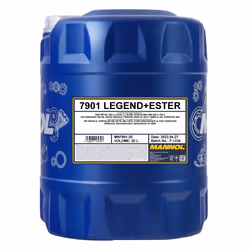 Engine oil; MANNOL; LEGEND+ESTER; 0W-40 20 Synthetic Oil; for VOLKSWAGEN, BMW, MERCEDES-BENZ, AUDI, SKODA
