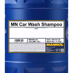 MANNOL Car Wash Shampoo MN4903-20 Paint Cleaner Canister 20