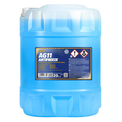 MANNOL Antifreeze AG11 MN4011-20 Antifreeze MERCEDES-BENZ: C-Class Saloon, C-Class T-modell, E-Class Saloon, VOLKSWAGEN: Transporter 4, GOLF 3
