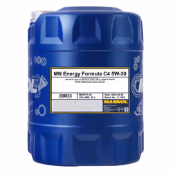 Engine oil; MANNOL; ENERGY FORMULA C4; 5W-30 20 Synthetic Oil; for RENAULT, MERCEDES-BENZ, DACIA, NISSAN