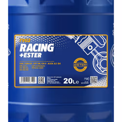 Mannol Racing+Ester 10W-60 20l Engine oil MN7902-20 VOLKSWAGEN: Golf 5, Transporter 5, Golf 4, MERCEDES-BENZ: E-Class Saloon, E-Class Coupe