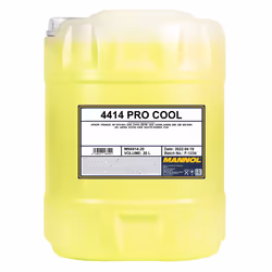 Antifreeze; MANNOL; Pro Cool; G13 yellow 20 Ready mixed Contains silicate, Free of nitrite, Phosphate free, Amine free