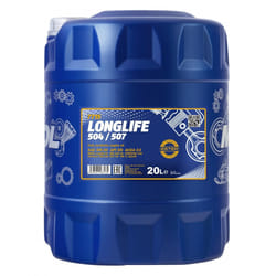 Mannol Longlife 504/507 5W-30 20l Engine oil MN7715-20 VOLKSWAGEN: Touareg II, Passat B6 Variant, Passat B8 Variant, BMW: 5 Saloon, 6 Coupe