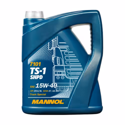 Engine oil; MANNOL; TS-1 SHPD; 15W-40 5 Mineral Oil; for MERCEDES-BENZ, MITSUBISHI, SMART, SSANGYONG, DAF