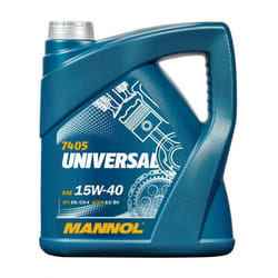 Mannol Universal 15W-40 4l Engine oil MN7405-4 VOLKSWAGEN: Golf 5, Golf 7, Polo V Hatchback, AUDI: A6 C7 Avant, A6 C7 Saloon, A4 B9 Saloon