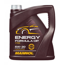 Mannol Energy Formula OP 5W-30 4l Engine oil MN7701-4 CITROËN: Dispatch II Van, Berlingo II Van, C3 Picasso, PEUGEOT: 508 I Saloon, 508 I SW