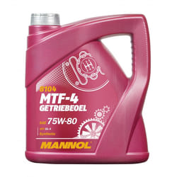 MANNOL MTF-4 Getroebeoel MN8104-4 Transmission Oil 75W-80 4