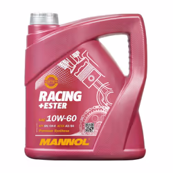 Engine oil; MANNOL; RACING+ESTER; 10W-60 4 Synthetic Oil; for VOLKSWAGEN, MERCEDES-BENZ, TOYOTA, AUDI, KIA