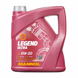 Engine oil; MANNOL; LEGEND ULTRA; 0W-20 4; for LAND ROVER, JAGUAR