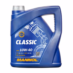 Engine oil; MANNOL; ContiClassic; 10W-40 4 Part Synthetic Oil; for VOLKSWAGEN, SUZUKI, HYUNDAI, MITSUBISHI, KIA
