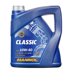 Mannol Conticlassic 10W-40 4l Engine oil MN7501-4 VOLKSWAGEN: Transporter 4, Polo V Hatchback, Caddy 2 Kastenwagen, SUZUKI: Celerio, HYUNDAI: Coupe II