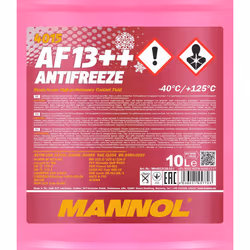 MANNOL AF13++, High-performance MN4015-10 Antifreeze G12 violet 10 Ready mixed Contains silicate