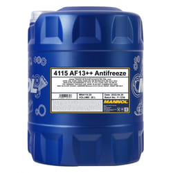 MANNOL AF13++, High-performance MN4115-20 Antifreeze NATO S-759, G12 red 20 Concentrate