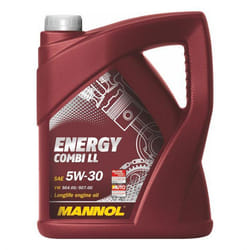 Mannol Energy Combi Ll 5W-30 5l Engine oil MN7907-5 VOLKSWAGEN: Passat B8 Variant, up! Hatchback, Caddy 3, BMW: 3 Touring, 3 Saloon, 5 Saloon