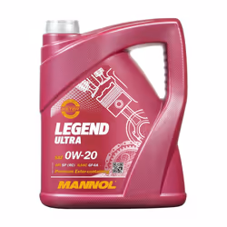Engine oil; MANNOL; LEGEND ULTRA; 0W-20 5; for LAND ROVER, JAGUAR