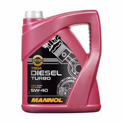 Engine oil; MANNOL; DIESEL TURBO; 5W-40 5 Synthetic Oil; for RENAULT, BMW, PEUGEOT, MERCEDES-BENZ, ALFA ROMEO
