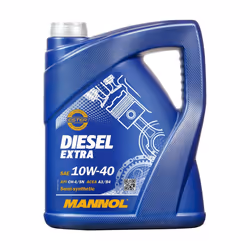 Engine oil; MANNOL; DIESEL EXTRA; 10W-40 5 Part Synthetic Oil; for VOLKSWAGEN, AUDI, MERCEDES-BENZ, TOYOTA, SKODA