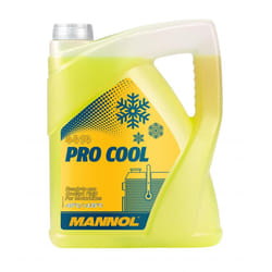 MANNOL Pro Cool MN4414-5 Antifreeze G13 yellow 5 Ready mixed Contains silicate, Free of nitrite, Phosphate free, Amine free