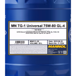 MANNOL TG-1 Universal MN8111-20 Transmission Oil 75W-80 20 IVECO: Stralis