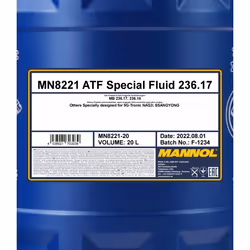 MANNOL MN8221-20 Transmission Oil 20
