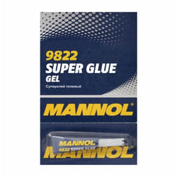 MANNOL Gel Super Glue 9822 Universal Adhesive Blister Pack, Tube