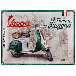 Nostalgic Art Vespa Legend