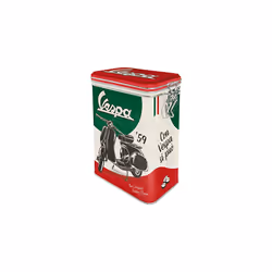Nostalgic-Art Vespa-The Italian Classic-Gift Idea for Scooter Fans, Metal, Colourful, 7,5 x 11 x 17,5