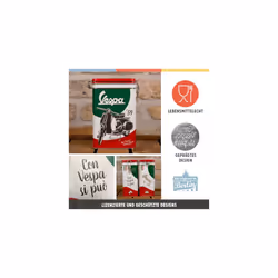 Nostalgic-Art Vespa-The Italian Classic-Gift Idea for Scooter Fans, Metal, Colourful, 7,5 x 11 x 17,5