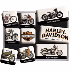 Nostalgic Art Harley Davidson