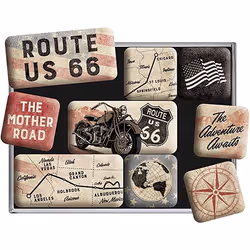 Nostalgic Art Route 66, 9 pc(s)