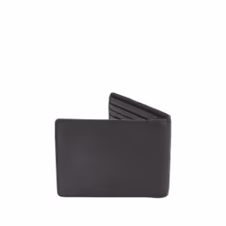 HUGO BOSS 4037555188194 wallet/card case/travel document holder Black Polyester, Leather