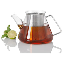 AdHoc Orient+ Glass & Stainless Steel Inoxidable Teapot 1.5L