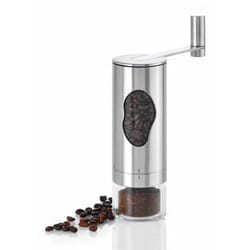 AdHoc Coffee Grinder Mrs Bean Aroma Friendly, Stainless Steel - 25 Gram Capacity