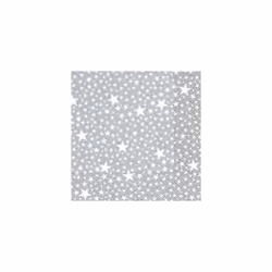 Paper+Design Luncheon Napkins (Starlets Silver)