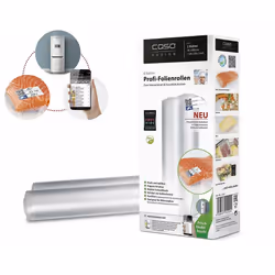 Caso Food Vacuum Bag 30 x 600cm 2 Rolls  tear-resistant Microwaveable