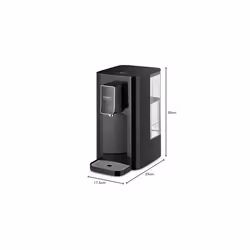 CASO HW 550 Hot Water Dispenser for Home | 2.9L Instant Water Boiler for Hot Drinks and Tea | One Cup Boiling Water Dispenser
