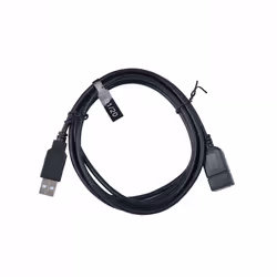 V7 Black USB Extension Cable USB 2.0 A Female to USB 2.0 A Male 1.8m 6ft - Additional view 6