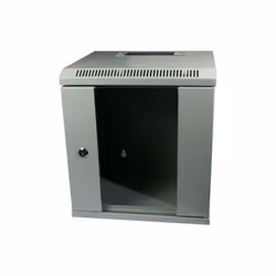 ALLNET 125116, Wall mounted rack, 3U, 30 kg, Key lock, 5.33 kg, Grey